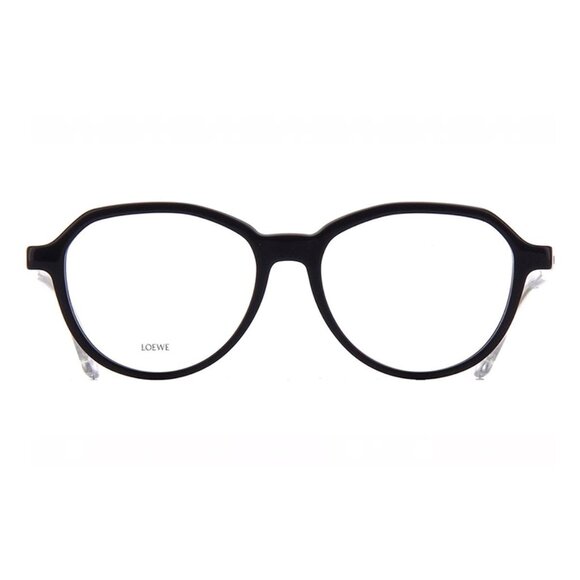 NEW LOEWE EYEGLASSES, WOMEN BLACK CLEAR EYEWEAR LOEWE - Picture 2 of 3